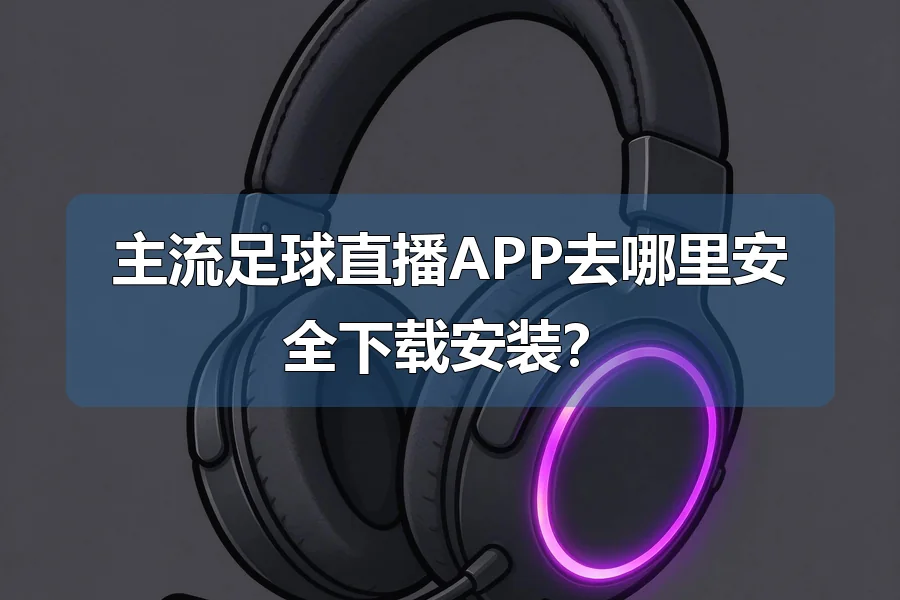 主流足球直播APP去哪里安全下载安装？